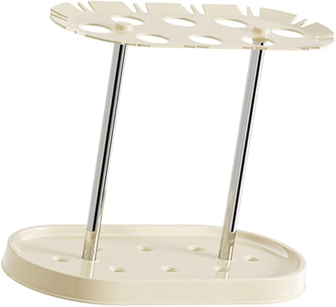 Free Standing Umbrella Holder for Storage, Crutches Stand Can Hold 8 with 12 Hook,for Hallway Balcony Dining Room