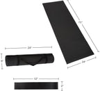 Wakeman Yoga Mat Set - 4-Pack of Resistance Bands for Working Out with 1/4-Inch Workout Mat - Home Gym Starter Kit - Exercise Equipment by Wakeman