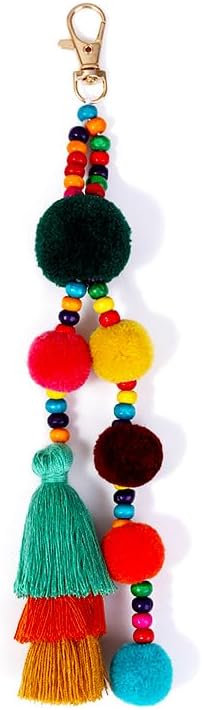 6Pcs Handcrafted Decorative Tassels for DIY Craft Home Décor Handmade Tassels Dark Green