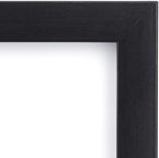 Amazon Basics Rectangular Photo Picture Frame, 6 x 4 inches, Pack of 5, Black