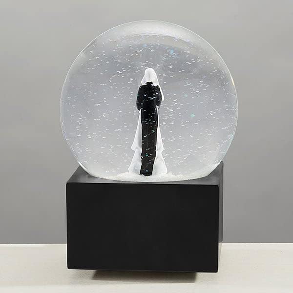 Personalization Universe Personalized Wedding Couple Musical Snow Globe - Engraved Names & Message, Plays Wedding March Music, Ideal Wedding Gift, Tabletop Decor, Custom Keepsake, Anniversary