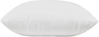 MoonRest® 9x9 Inch Synthetic Down Alternative Square Pillow Insert Form Stuffer for Sofa Shams, Decorative Throw Pillow, Cushion and Bed Pillow Stuffing - Hypoallergenic 9” X 9”