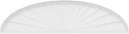 78" W x 20-1/2"H x 2" P Elliptical Sunburst Architectural Grade PVC Pediment