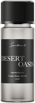 Scentiment Diffuser Oil - Desert Oasis | Aromatherapy Home Fragrance | Inspired by Mirage Hotel® Las Vegas | Luxurious Scent with Notes of Coconut, Mango, Palm Nut (20ml)