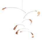 Copper Feather Modern Mobile, 28" x 30", American Made