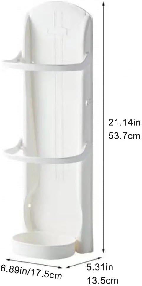 Umbrella Stand, Wall Mounted Umbrella Holder Rack Space Saving Organizer, Umbrella Rack Organizer for Hallway Home Office