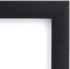 Amazon Basics Rectangular Photo Picture Frame, 5" x 7", Pack of 5, 8.31 x 6.30 inches, Black
