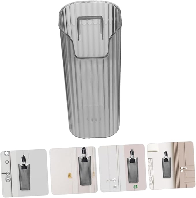 Mobestech 2Pcs Wall Mounted Umbrella Organizer Sturdy Wall Storage Box for Home Easy Installation Compact Design for Hallway Umbrella Holder Deep Efficient Drying