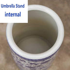 Umbrella Stands,Umbrella Stand - Porcelain Indoor Entryway, Home Front Door Umbrellas Holder for Canes Walking Sticks, 40 X 24Cm,Style-2