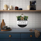Rustic Kitchen Decor,This Kitchen Is Seasoned With Love Rustic Round Wooden Sign,For Home, Office, Store Or Restaurant