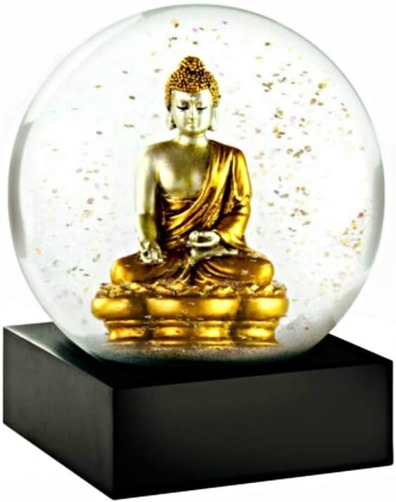 Gold Buddha Snow Globe
