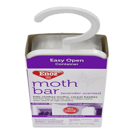 Moth Bar Lavender Scented - 6 oz (Pack of 6)