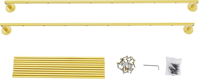 Scarf Organizer, Hijab Organizer, 10 Tier Wall Mounted Ribbon Rack, Ties Silk Scarves Towels Storage Multifunctional Metal Rack, Wall Shelf for Clothing Store, Flower Shop, Home