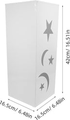 PRETYZOOM Modern Metal Umbrella Stand Storage Basket for Entryway Hallway Collecting Feature