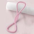 Figure 8 Resistance Bands for Women & Men – 15LB Silicone Pull Rope for Shoulder, Back & Arm Workout – Non-Slip Handles, Home Gym, Yoga & Physical Therapy – Toning, Posture Correction