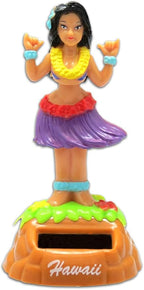 Shaka Hula Girl Solar Dashboard Doll