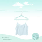 BAGAIL 50 Pack Kids Velvet Hangers 11 Inches Children's Clothes Hangers Non-Slip Baby Hangers for Infant/Toddler (Mint)