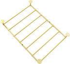 Scarf Organizer, Hijab Organizer, 7 Tier Wall Mounted Ribbon Rack, Ties Silk Scarves Towels Storage Multifunctional Metal Rack, Wall Shelf for Clothing Store, Flower Shop, Home