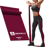 Professional 8 Yards Bulk Resistance Bands Rolls or 5,6,7 ft. Long Non-Latex Elastic Exercise Bands, Stretch Bands for PT, Yoga, Pilates, Rehab, at-Home or The Gym Workouts