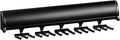 TAG Hardware Designer 15 Hook Full Extension Telescopic Tie Rack Closet Organizer (Black)