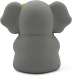 Little Readers – Cute Figurines for Bookshelves, Desks, Terrariums & Home Decor – Book-Loving Animal Statues - Elephant