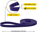 ROSAPOAR Resistance Band Pull up Band Fitness Exercise Bands Natural Latex for Workout Body Stretch Powerlifting Band Fitness Sport Training at Home/The Gym