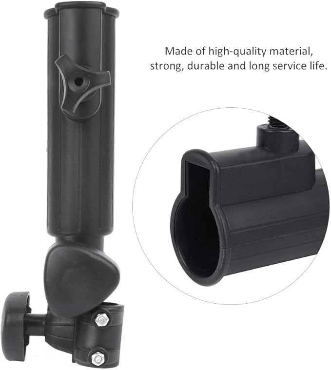 Push Trolley Cart Umbrella Holder Mount, Adjustable Cart Umbrella Stand Accessory