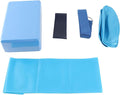 5 in 1 Yoga Set, Yoga Blocks with Stretch Belt, Latex Towel, and Yoga, Complete Workout Kit for Home Gym, Yoga and Pilates Training