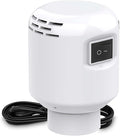 Electric Pump for Vacuum Storage Bags, 55W 5000PA Portable Travel Vacuum Pump for Various Vacuum Seal Bags, Space Saver Vacuum Storage Bag Pump for Compression Clothing, Blanket, Luggage, White