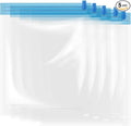 5Pcs Small Size Space Saver Vacuum Storage Bags, Hand Rolled Dust Proof Compression Bags for Travel, Travel Space Saver Bag, Vacuum Sealer Bags for Clothes (50x40cm/20x16in)