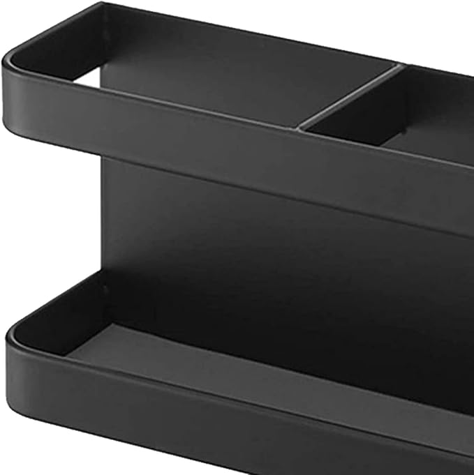 Zerone Magnetic Umbrella Stand Holder, No Punching Umbrella Stand Rack Height Adjusting Wall Mounted Storage Organizer for Home, Office, Hotel (Black)
