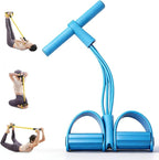 21 Fitness Resistance Bands with 4 Tube Pedal Ankle Puller, 2026 New Multifunction Elastic Yoga Resistance Band, Stretching Bands for Home Gym Use