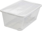 Life Story 20 Pack Plastic Storage Boxes, Stackable Organizer Tote Containers, 6 Liter
