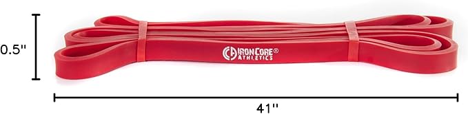 Pull Up Assistance Bands - Commercial Gym Quality 41" Loop Exercise Pull-Up Bands - 4 Different Resistance Levels to Choose from