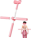 Back Stretcher Yoga Stick - Upper Body Alignment Stretching Bar with Comfortable Grip and Aid, Fitness Tool Category for Home Use for Apartment Bodybuilding Workout After Sports Exercise