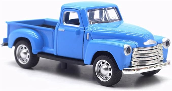 Smaroll Vintage Truck Decor,Pickup Metal Vehicle for Farmhouse Mini Trucks Adornment Home/Table/Desk Xmas Ornaments Festivals Truck Valentine's Day Christmas Decorations