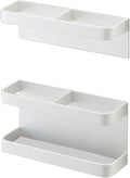 Umbrella Stand Holder Indoor, Magnetic Space Saving Umbrella Stand No Punching, Durable Height Adjusting Wall Mounted Umbrella Holder Rack for Hotel Hallway for Home Office(White)