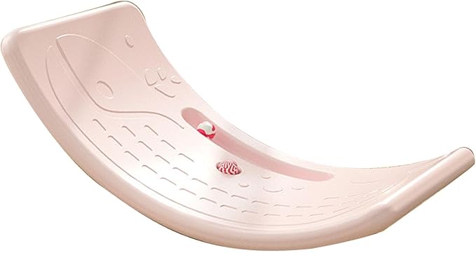 Balance Board for Kids, Balance Training Rocker Board, Children Wobble Balance Board, Indoor Yoga Exercise Toy for Kids and Adult