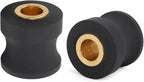 Replacement Roller Wheels for Eclipse 1100HR/A Elliptical - Enhanced PU and Bronze Bushing Design - Quiet and Long-Lasting Exercise Machine Parts (Pair)
