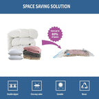 20 Pack Space Saver Vacuum Storage Bags for Clothing Travel, Vacuum Seal Compression Bags for Clothes, Packing, Luggage, Blankets, Comforters and Pillows, Hand Pump Included