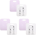 Cabilock 6-Pack Clothes Folding Boards for T-Shirts and Dress Shirts - Lightweight Space-Saving Organizer for Home Closets Drawers and Travel - Plastic Garment Folder 12X10 Inches