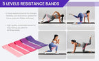 at Home Pilates Kit 13 pcs, Pilates Equipment for Home Workouts, Pilate Accessories Set with 9.8” Ball, 12” Magic Circle Yoga Rings, Resistance Bands, Pilates Essentials Kit for Women Gift
