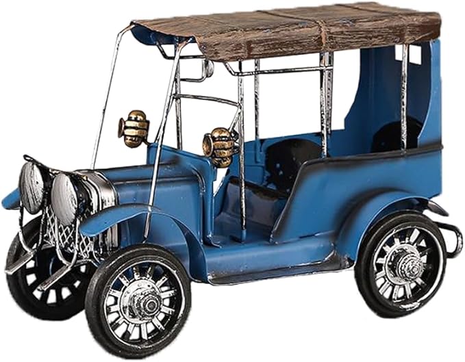 Antique Vintage Car Model Handcrafted Classic Car Ornament for Home Office Desktop Decoration Hobbies