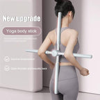 Yoga Sticks Stretching Tool Yoga Hunchback Posture Corrector Adjustable Open Shoulder Beauty Back Body Shaper Trainer Correction Stick Fitness Gym EquipmentRetractable Posture