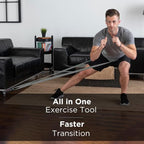 THERABAND CLX Resistance Band with Loops, 5-Foot Non-Latex Exercise Band for Mobility, Rehab, Stretching & Home Workouts, Color-Coded Resistance Levels