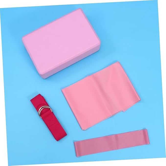 Yoga Fitness Yoga Mat Straps Women Meditation Accessories Kit Brick Latex Towel Stretch Band Resistance Ring