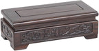 Chinese Solid Wood Display Stand Square Rosewood Vase Teapot Fishbowl Pedestal Indoor Home Deocr Base