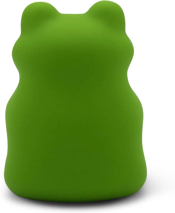 Little Readers – Cute Figurines for Bookshelves, Desks, Terrariums & Home Decor – Book-Loving Animal Statues - Frog