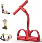 21 Fitness Resistance Bands with 4 Tube Pedal Ankle Puller, 2026 New Multifunction Elastic Yoga Resistance Band, Stretching Bands for Home Gym Use