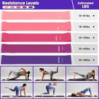 Pilates Essentials Kit for Women,Better Me Pilates Kit,Pilates Ring and Ball Set with Booty & Resistance Bands,25 cm Yoga Ball,Figure-8 Resistance Stretch Bands for Core Strength Glute Toning